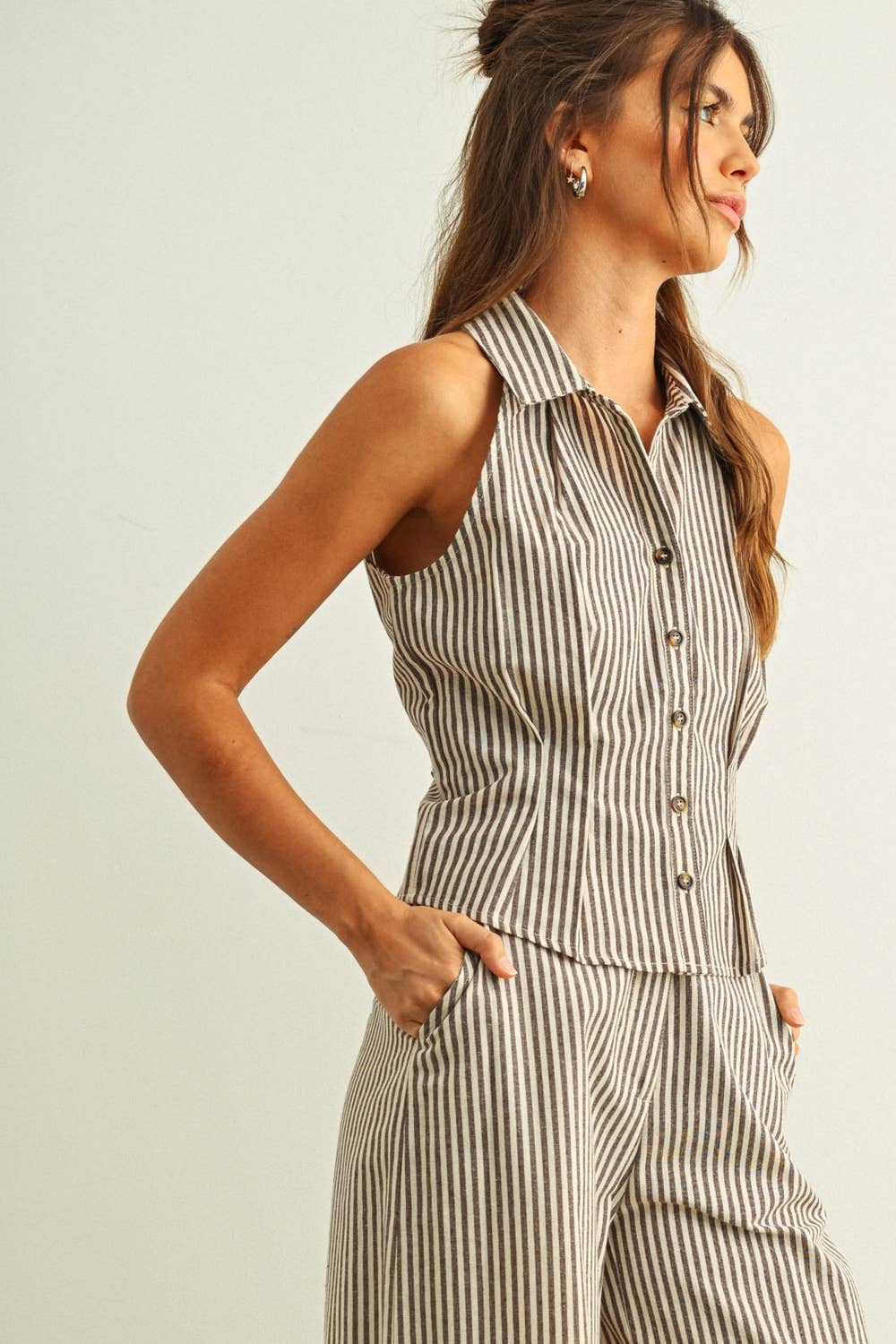 Pepper Collared Blouse
