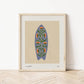 Surf Garden 3 | Surfboard Print