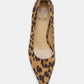 McCartney Faux Suede Leopard Point Toe Pumps