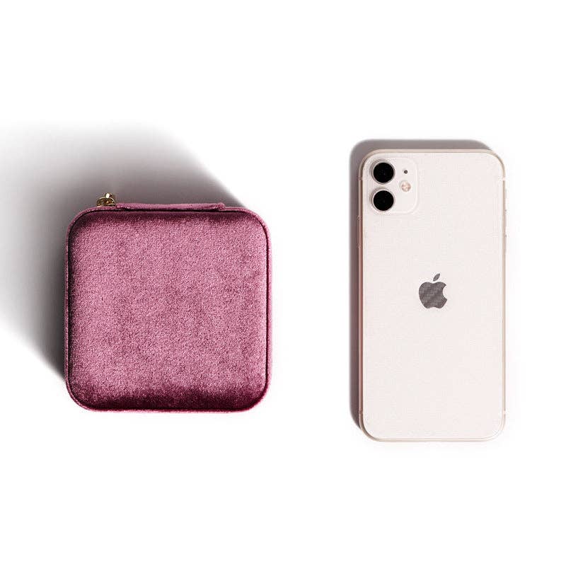 Plush Travel Jewelry Case