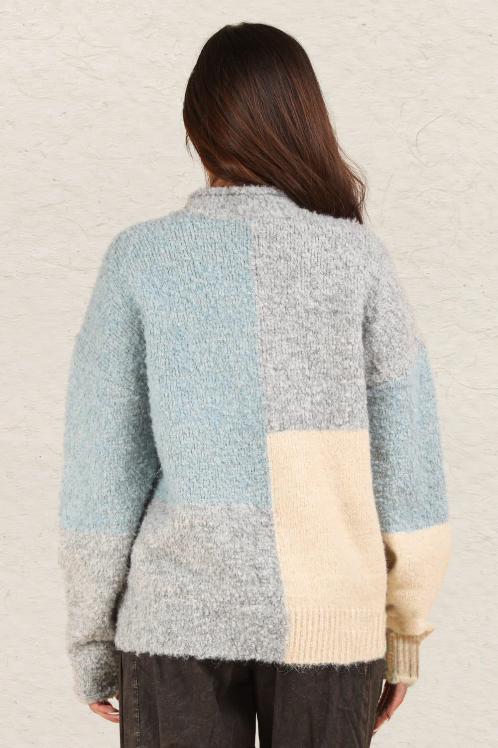 Cindy Color Block Sweater