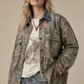 Mesa Denim Collar Camo Shacket