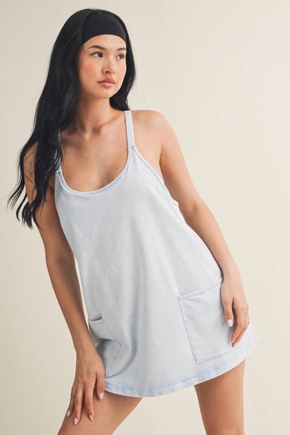 Abby Mineral Wash Play Dress