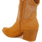 Bimmy Woven Pointy Western Boots