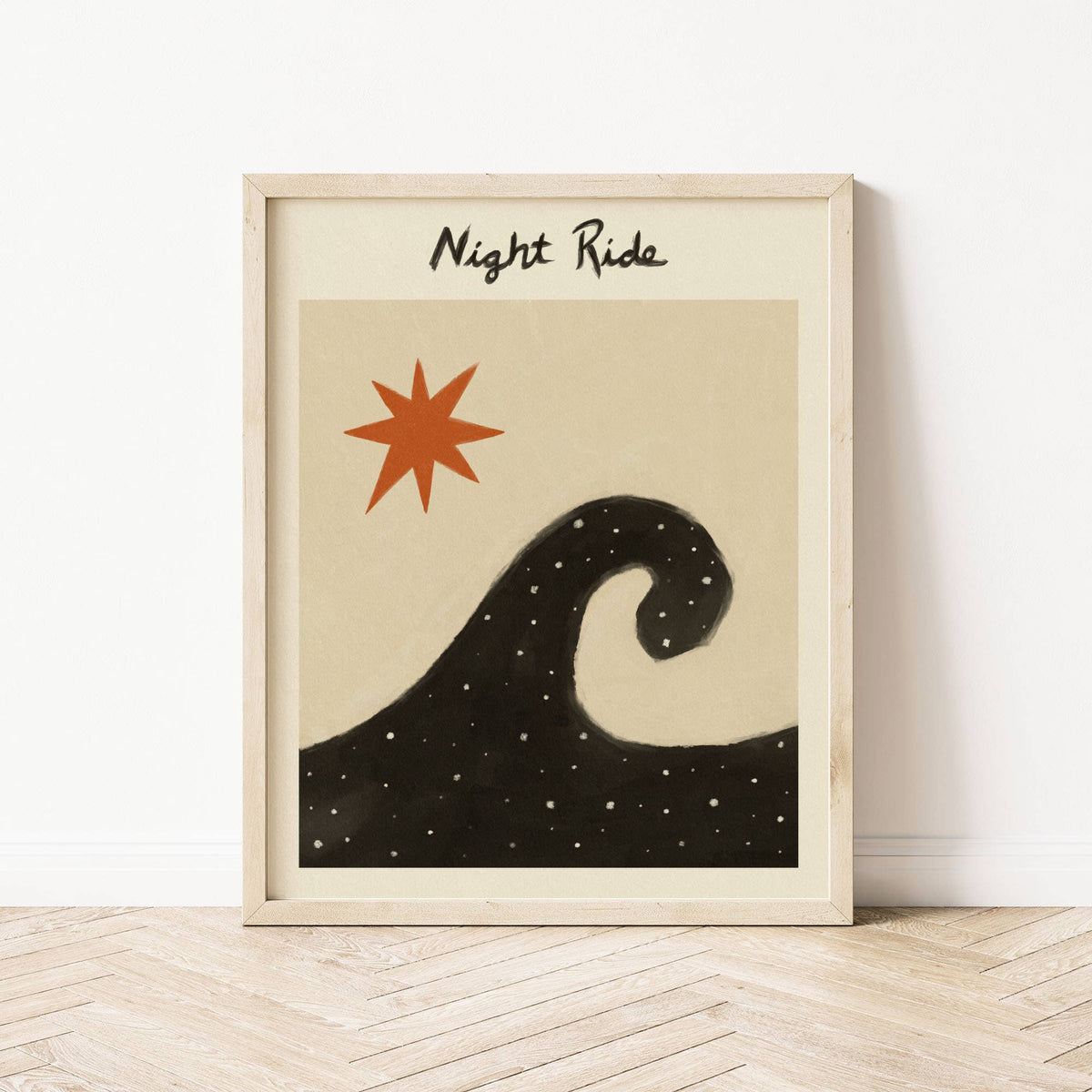 Night Ride | Ocean Art Print
