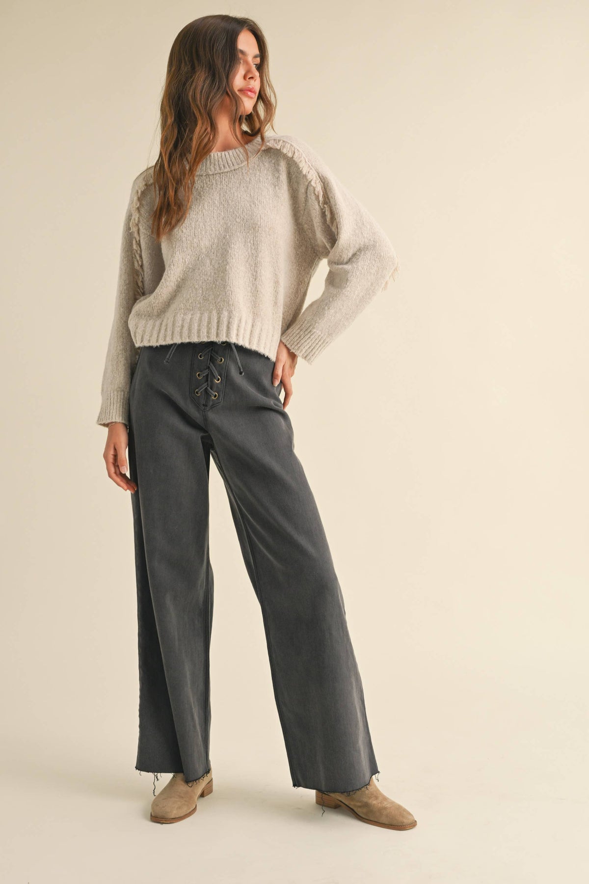 Day Trip Lace-Up Pants