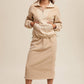 Janie Fleece Midi Skirt