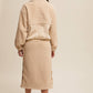 Janie Fleece Midi Skirt