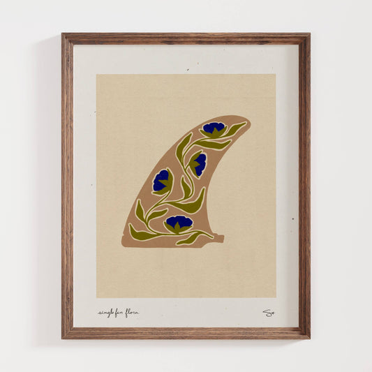 Fin Garden 4 | Surf Inspired Print