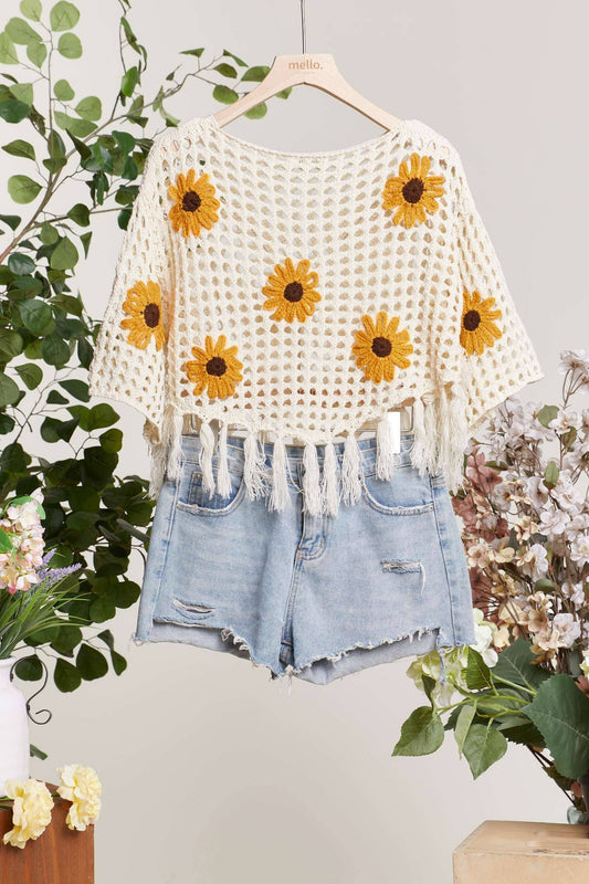 Hannah Sunflower Top