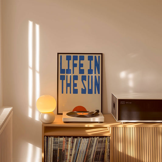 Life in the Sun | Coastal Art Print