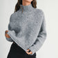 Wilbur Soft Brushed Mock Neck Sweater