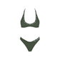 Sunset Club Bikini Bottom - Olive Green