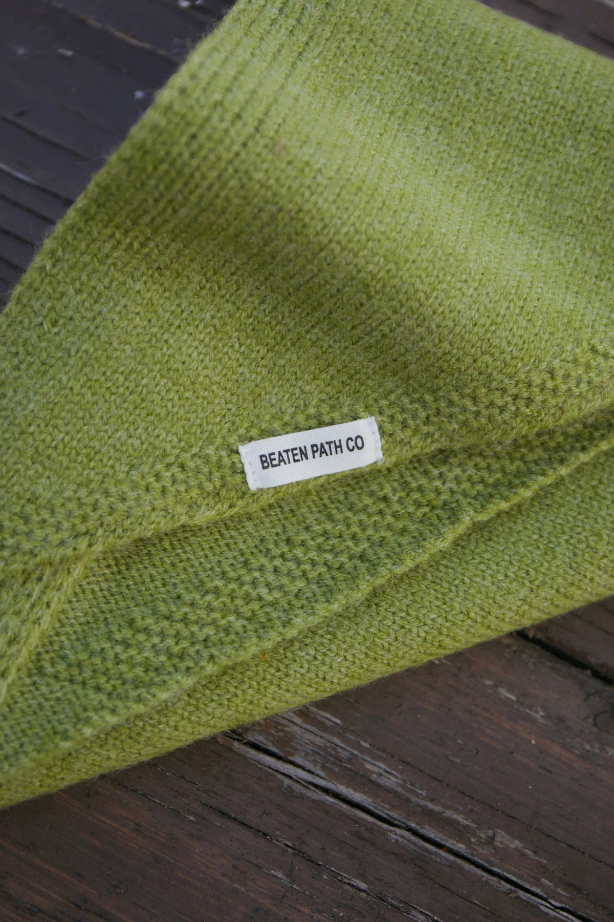 Scarf Triangle - Lime