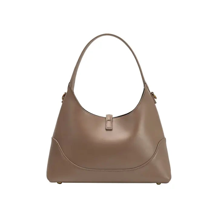 Caroline Recycled Vegan Shoulder - Taupe